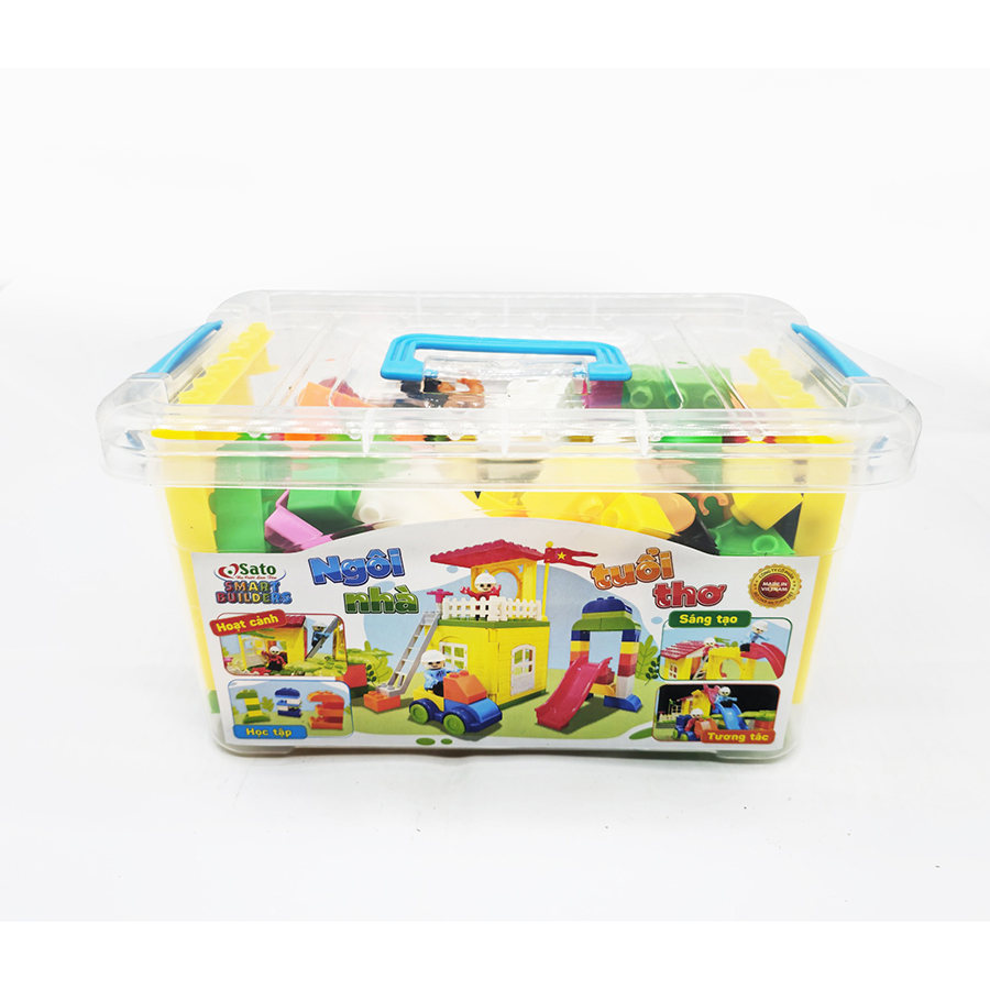 Đồ Chơi Smart Builders Ngôi Nhà Tuổi Thơ M5 Sato115