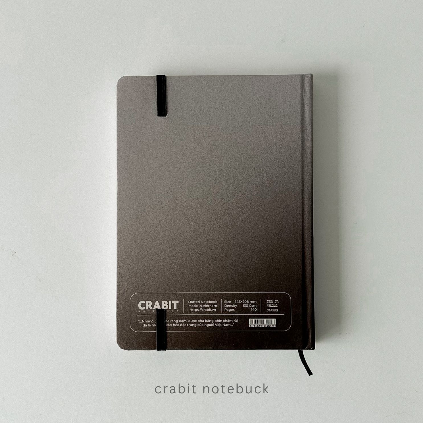 Sổ Crabit 1584 Cà Phê Đen Đá Không Đường