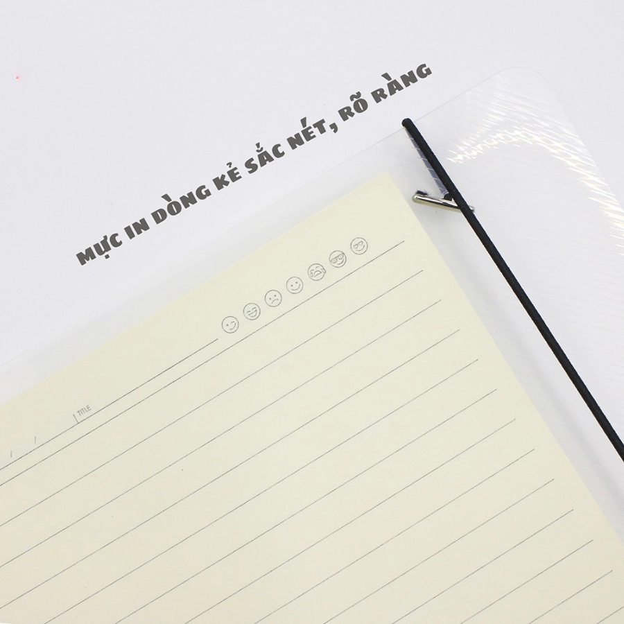 Sổ A5 Bìa Còng Nhựa Trong Hồng Hà Subject 200 Trang 3023