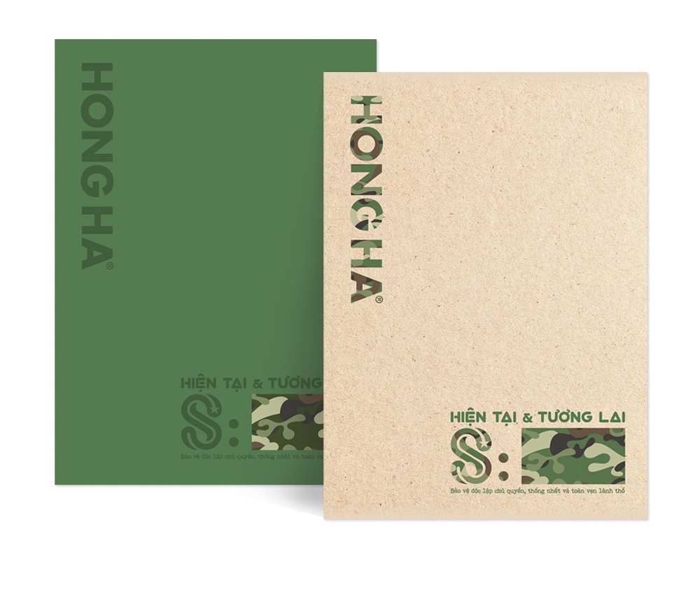 Sổ May Gáy Hồng Hà S: Collection B5 160Tr
