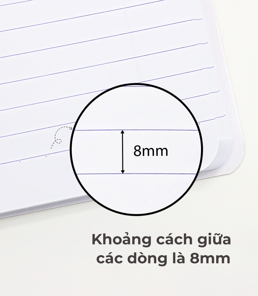 Sổ bìa Bồi Hồng Hà Status Kẻ Ngang A4 4654 200Tr