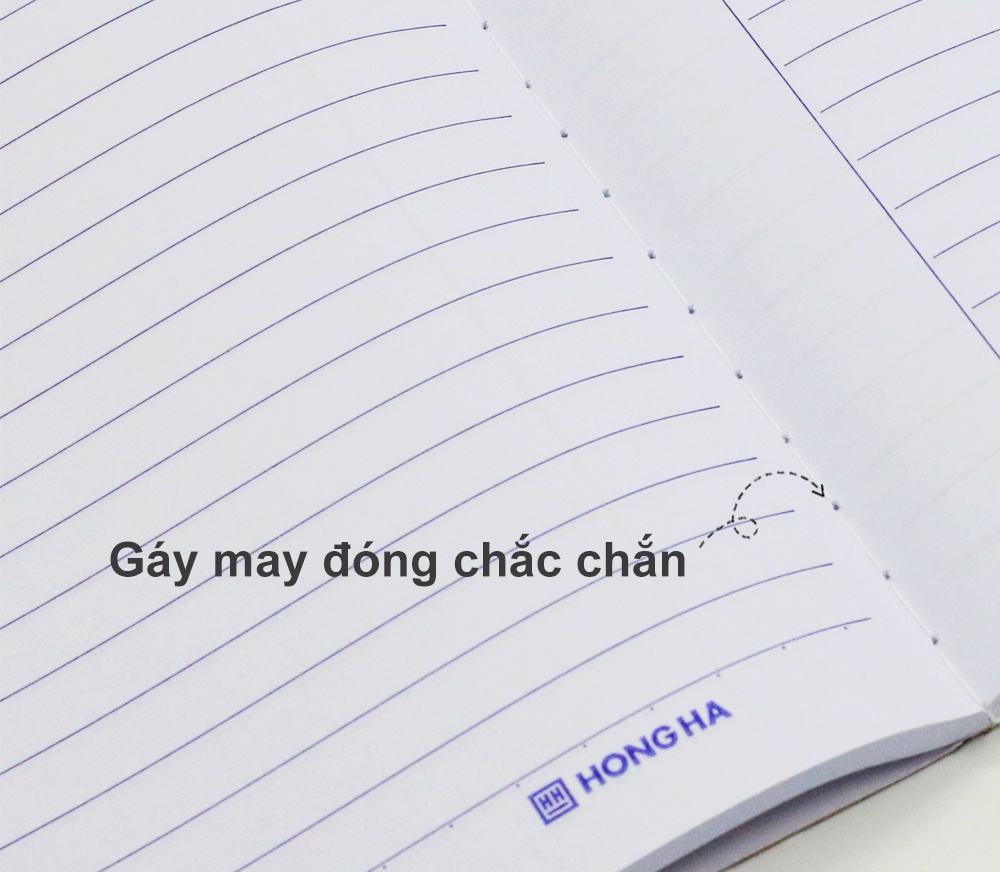 Sổ Bìa Bồi Hồng Hà Status Kẻ Ngang A4 4657 420Tr