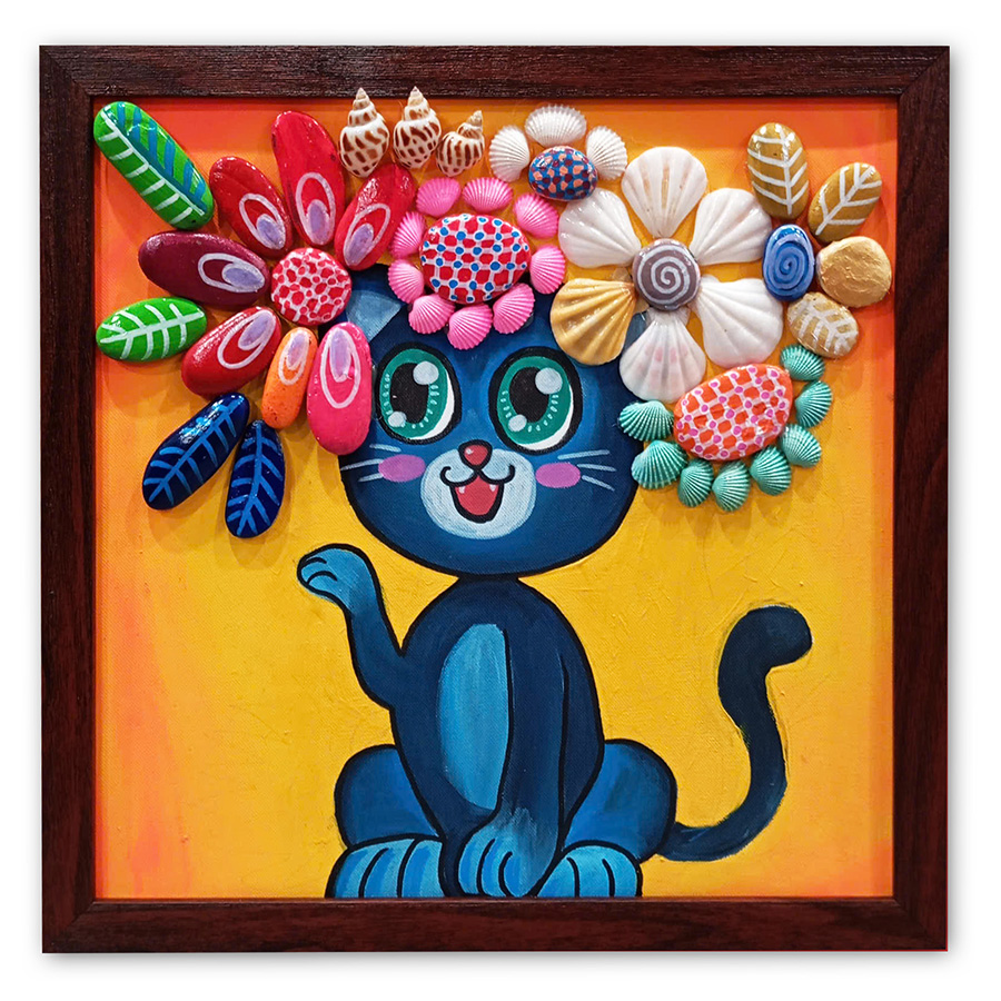 Tranh Sỏi Arcylic - Sỏi Đá Kể Chuyện Xuân - ADC164