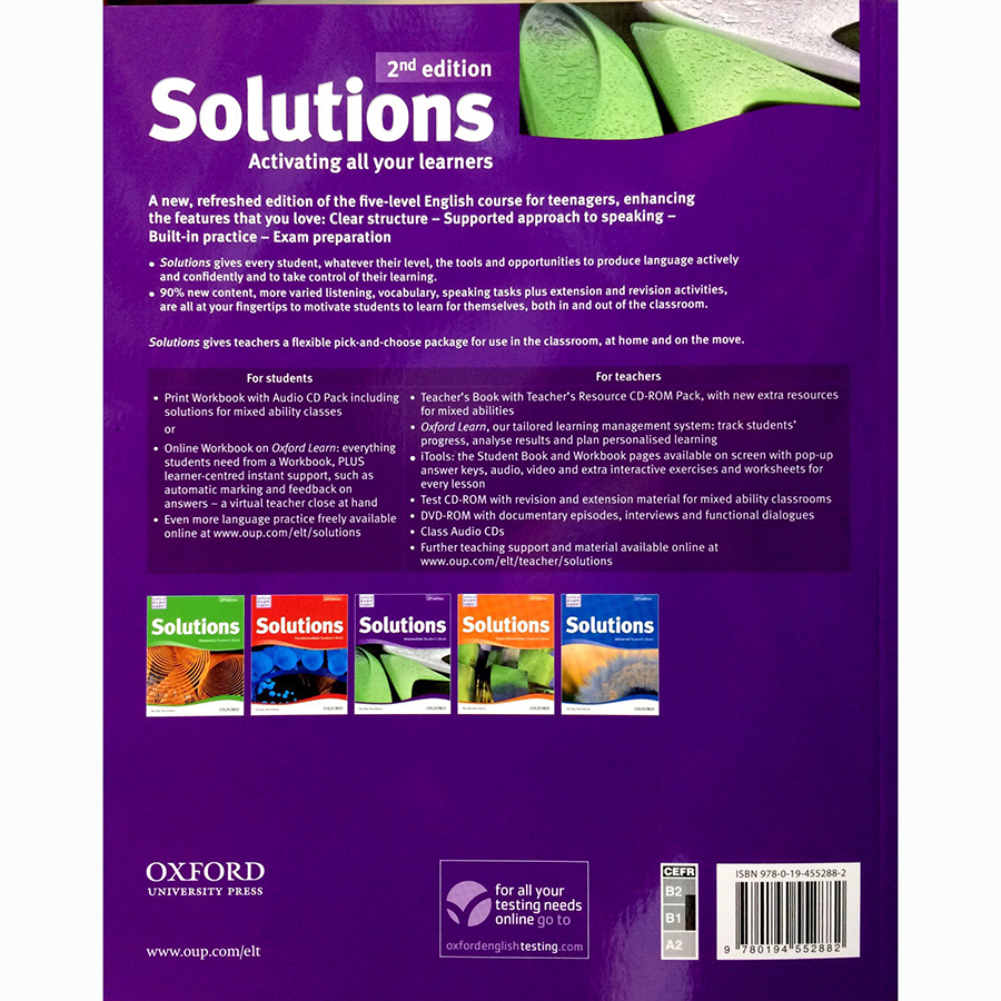 Solutions Intermediate Student'S Book (2E)