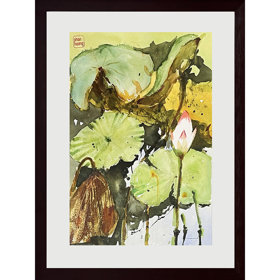 Tranh Màu Nước - Bình Yên - ADC128