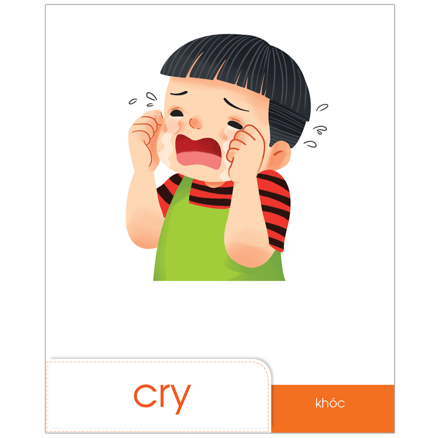 Bộ Tranh Bé Làm Quen Với Tiếng Anh Theo Chủ Đề - Chủ Đề Bản Thân