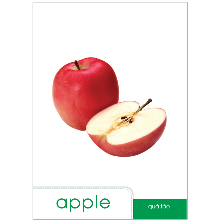 Bộ Tranh Bé Làm Quen Với Tiếng Anh Theo Chủ Đề - Chủ Đề Thực Vật