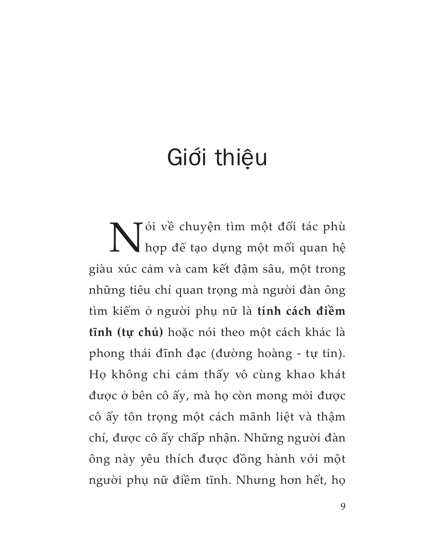 Tâm Lý Đàn Bà - Lý Trí Đàn Ông