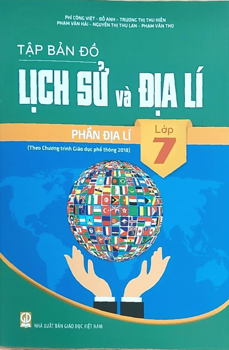 Tập Bản Đồ Lịch Sử Và Địa Lí Lớp 7 - Phần Địa Lí (Chương Trình GDPT Mới)
