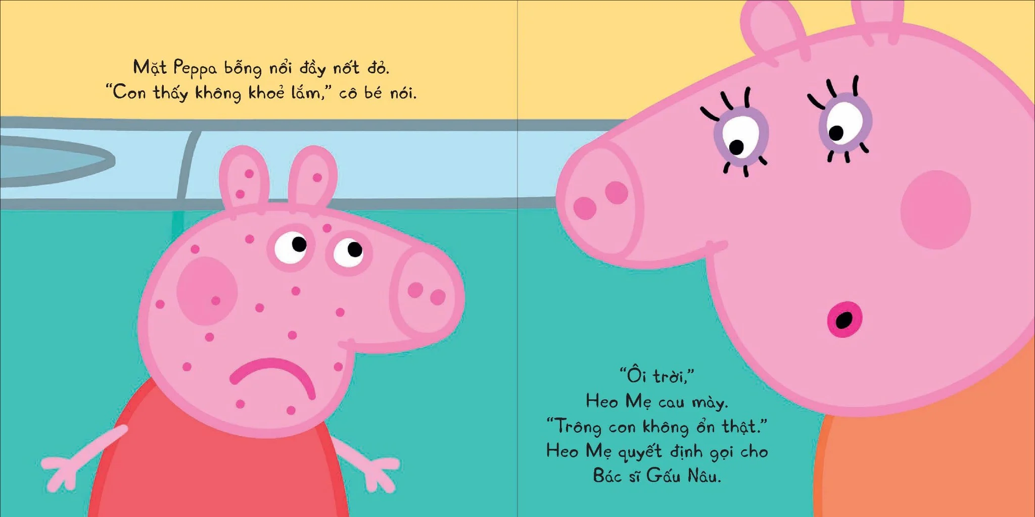 Thế Giới Của Peppa - Peppa Ốm Rồi