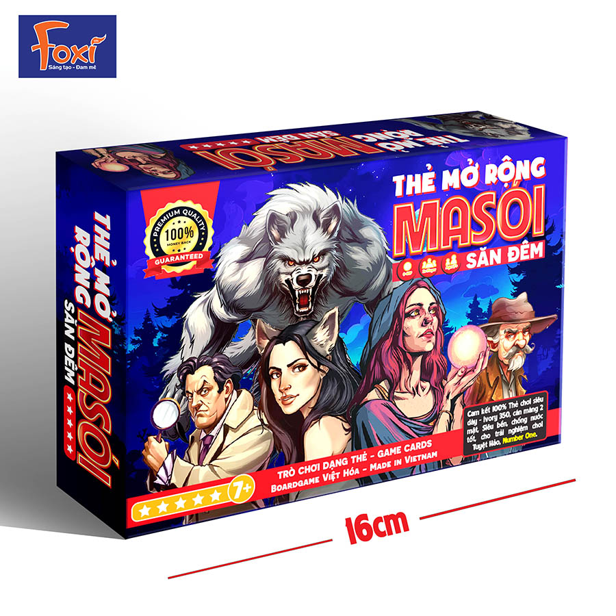Đồ Chơi Foxi Thẻ Mở Rộng Ma Sói Săn Đêm