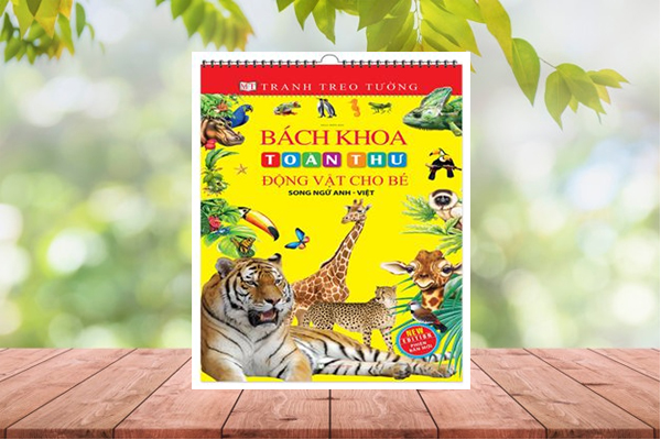 Tranh Treo Tường - Bách Khoa Toàn Thư Động Vật Cho Bé - Song Ngữ Anh - Việt