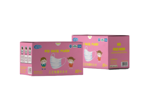 Khẩu Trang Y Tế Kim Sora 3 Lớp Trẻ Em