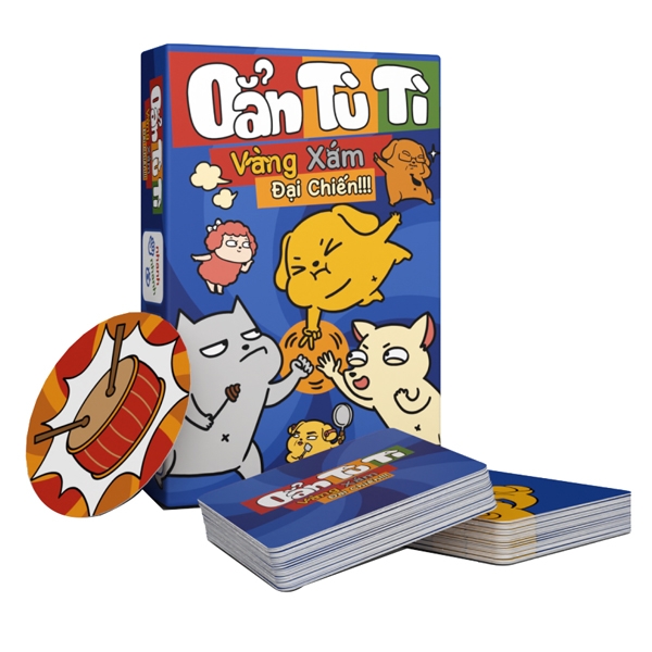 Đồ Chơi BoardGame Oẳn Tù Tì - Vàng Xám Đại Chiến