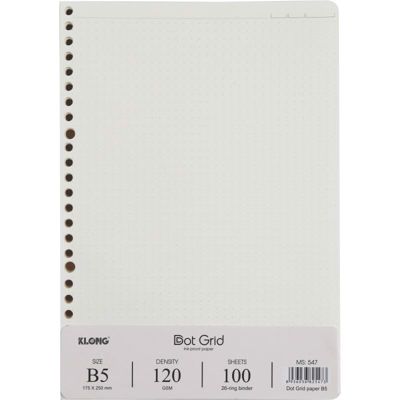 Ruột Sổ Còng B5 K.Long 100 Tờ TP547