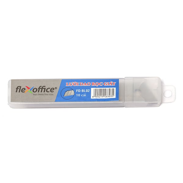 Lưỡi Dao Dọc Giấy Flexoffice 18mm FO-BL02