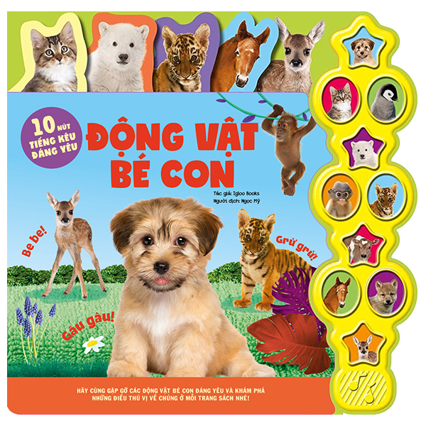 10 Nút Âm Thanh Của Khủng Long - Động Vật Bé Con