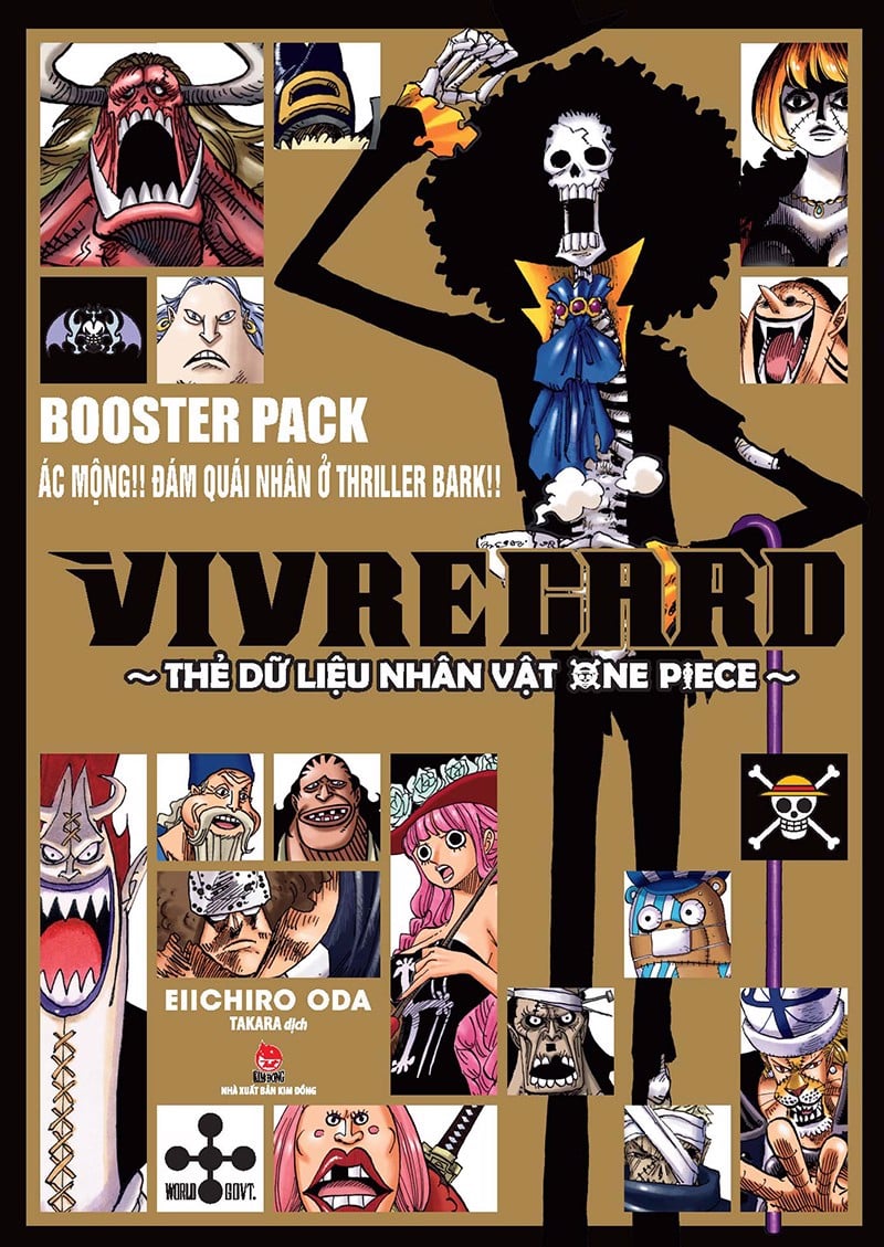 Vivre Card : Thẻ Dữ Liệu Nhân Vật One Piece Booster Pack - Ác Mộng!! Đám Quái Nhân Ở Thriller Bark!!