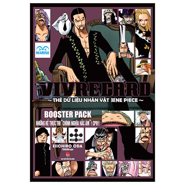 Vivre Card : Thẻ Dữ Liệu Nhân Vật One Piece Booster Pack - Những Kẻ Thực Thi "Chính Nghĩa Hắc Ám"! CP9!!