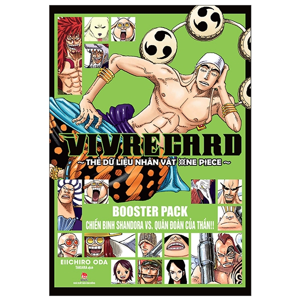 Vivre Card : Thẻ Dữ Liệu Nhân Vật One Piece Booster Pack - Chiến Binh Shandora VS. Quân Đoàn Của Thần!!