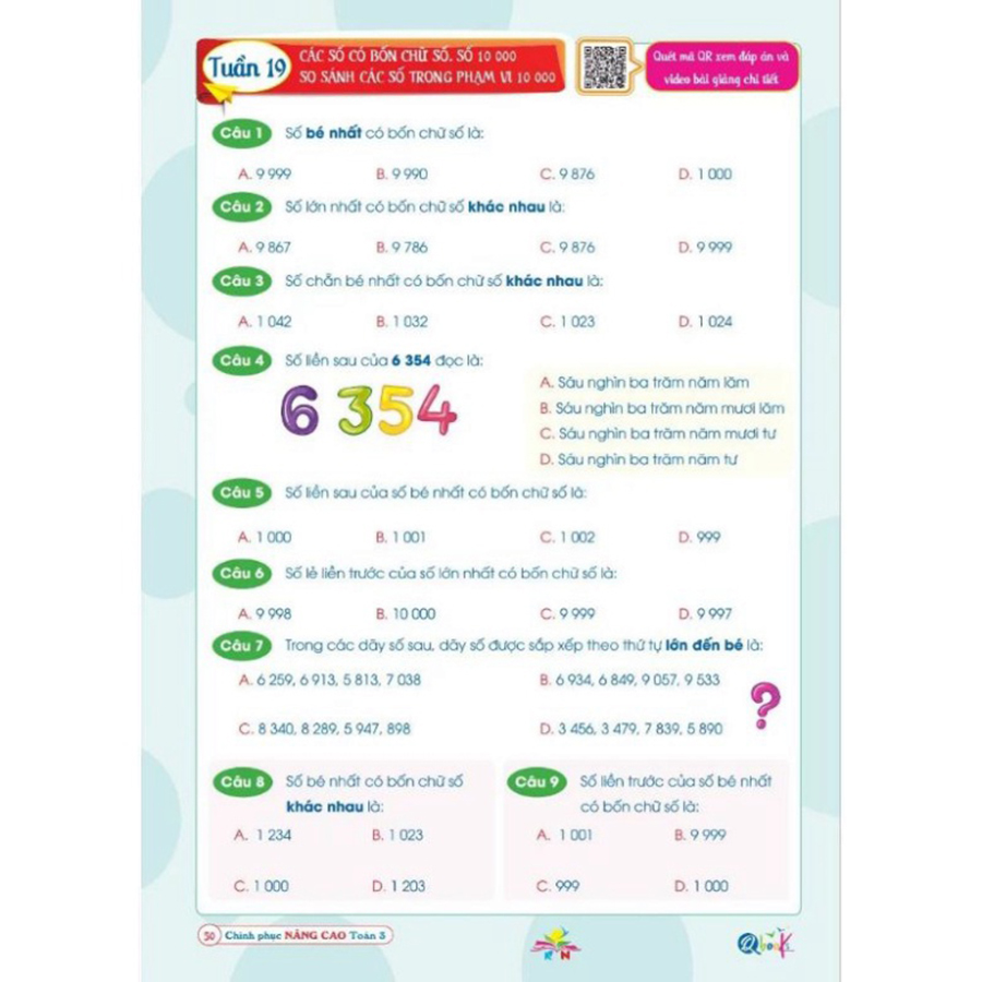 Chinh Phục Nâng Cao Toán Lớp 3 - Ôn Tập Nâng Cao 35 Tuần Học (Kết Nối Tri Thức Với Cuộc Sống)
