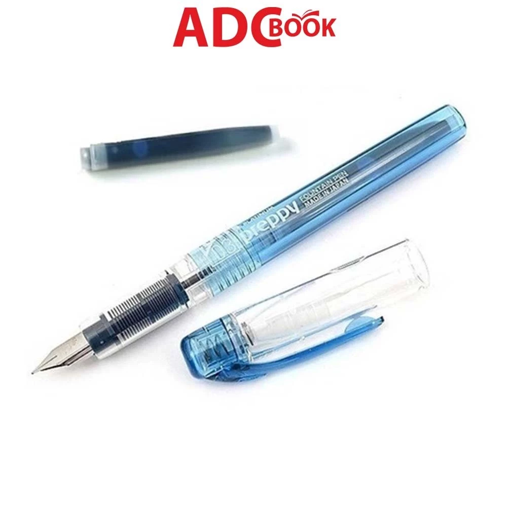 Bút Máy Nhật Platinum Preppy PSQ-300 Ngòi 0.3 Mực Xanh