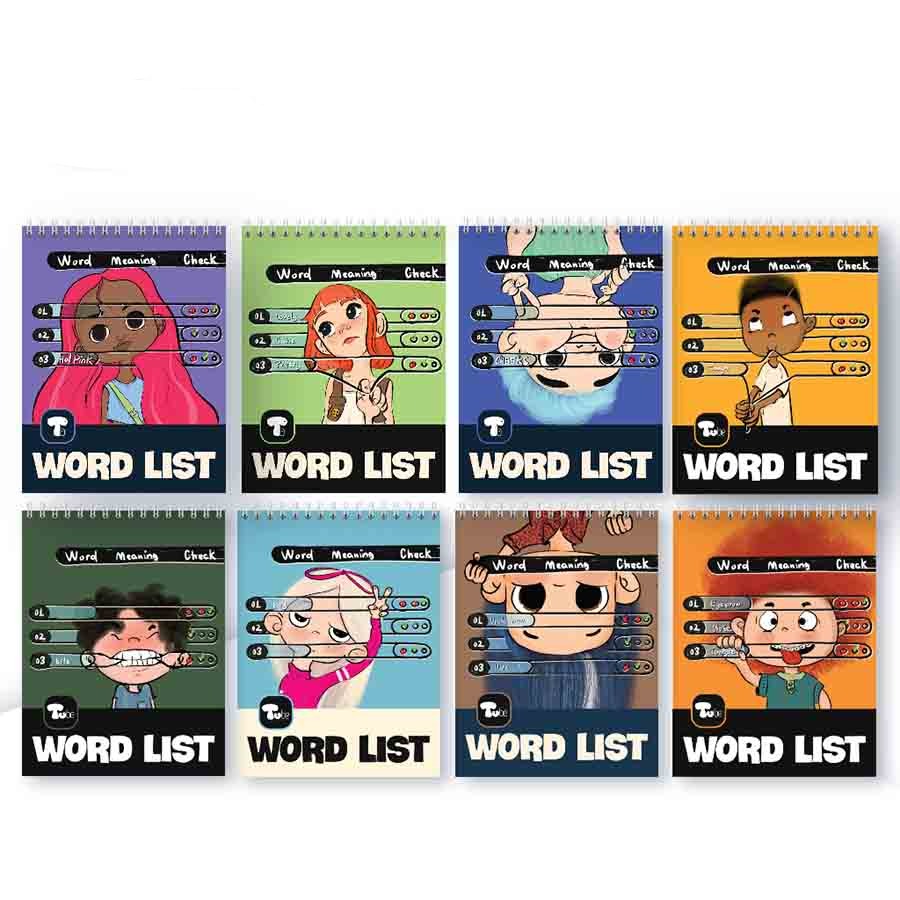 Sổ Lò Xo Học Từ Vựng Tube Word List A5 TB0064
