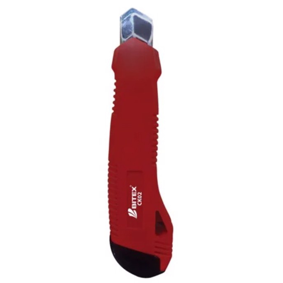 Dao Dọc Giấy Bitex 18 mm CK02 Màu Đỏ