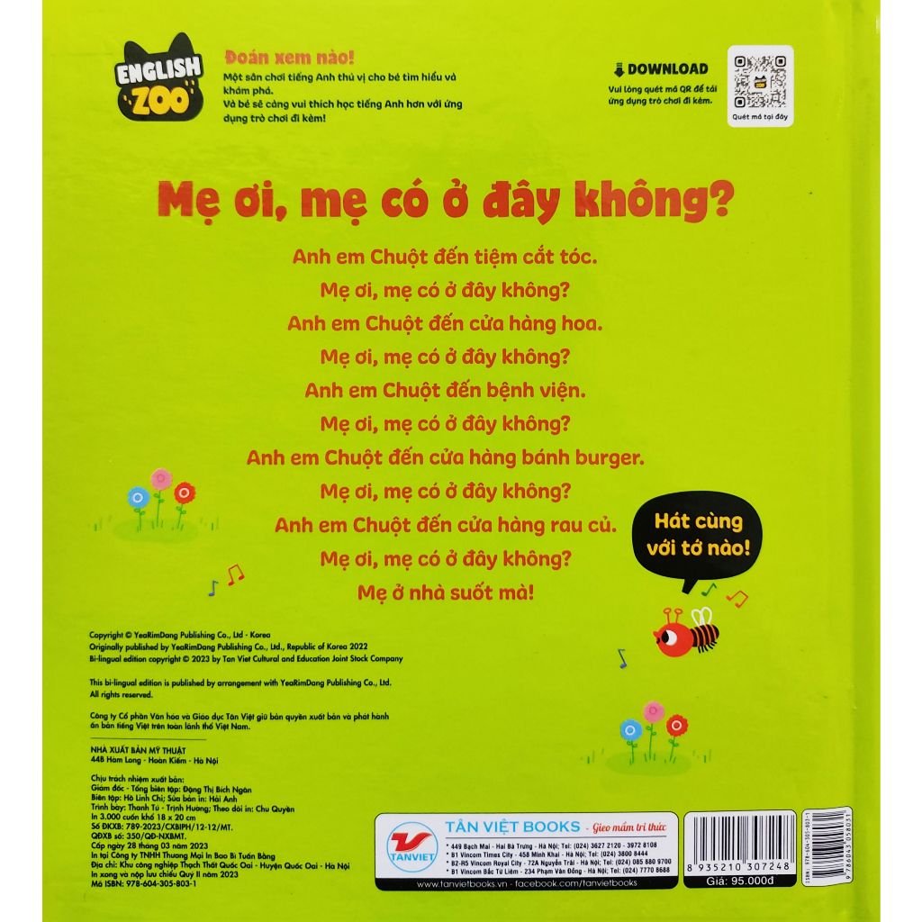 English Zoo - Mẹ Ơi, Mẹ Có Ở Đây Không? - Mom, Are You Here?