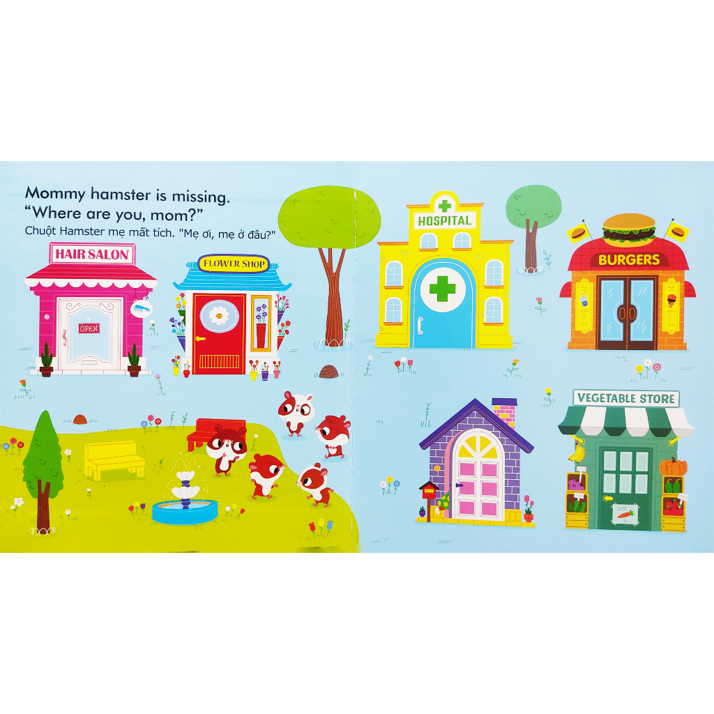 English Zoo - Mẹ Ơi, Mẹ Có Ở Đây Không? - Mom, Are You Here?