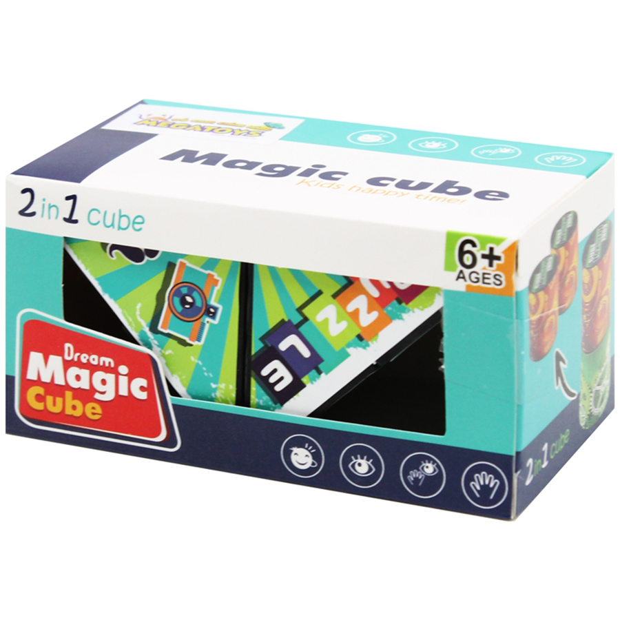 Đồ Chơi Rubik Biến Hình Khủng Long - Thử Thách Siêu Trí Tuệ 2689-4B/5B/6B