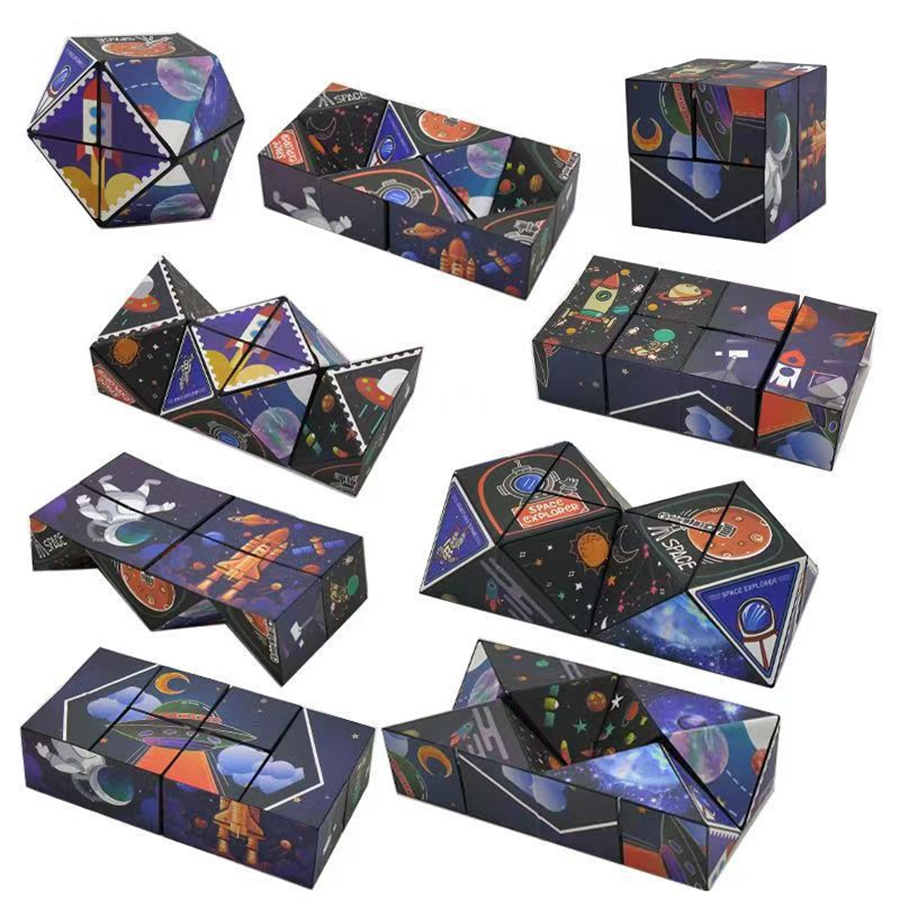 Đồ Chơi Rubik Biến Hình Khủng Long - Thử Thách Siêu Trí Tuệ 2689-4B/5B/6B