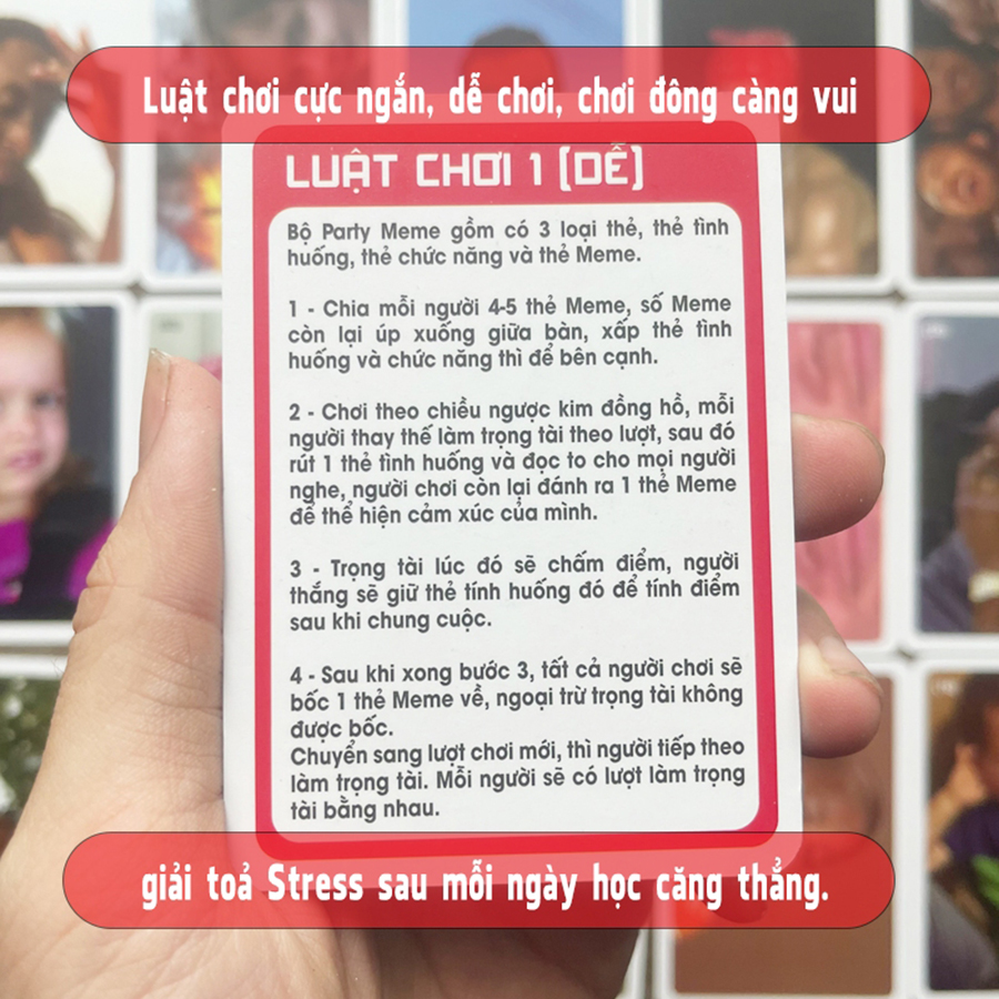 Đồ Chơi Boardgame Foxi Party Meme