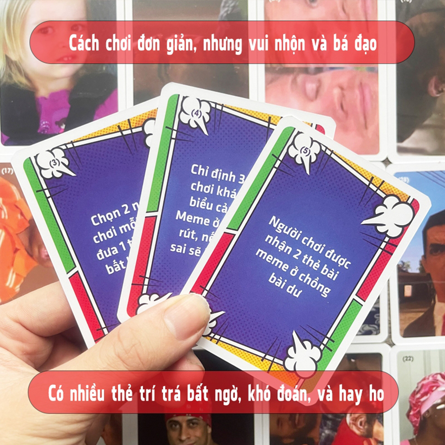 Đồ Chơi Boardgame Foxi Party Meme
