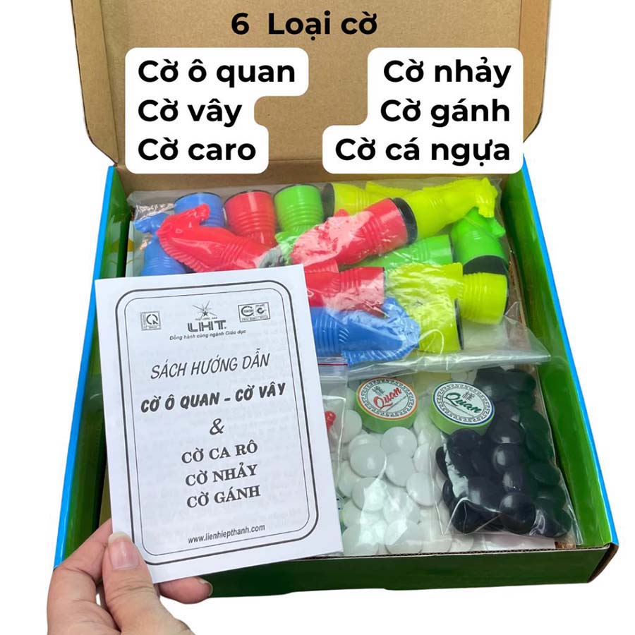 Cờ Ô Quan Hộp Giấy Lớn Liên Hiệp Thành 6 Trong 1