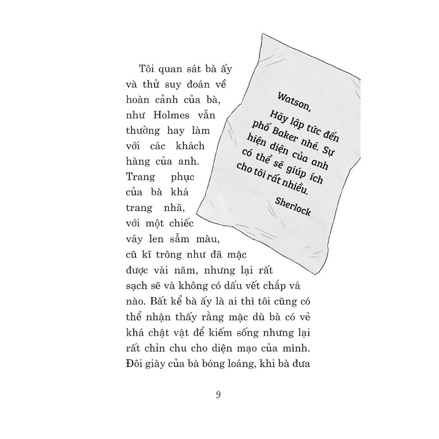 Tuyển Tập Sherlock Holmes - Những Bí Mật Và Báu Vật Bị Đánh Cắp - Người Khách Trọ Đeo Mạng Che Mặt