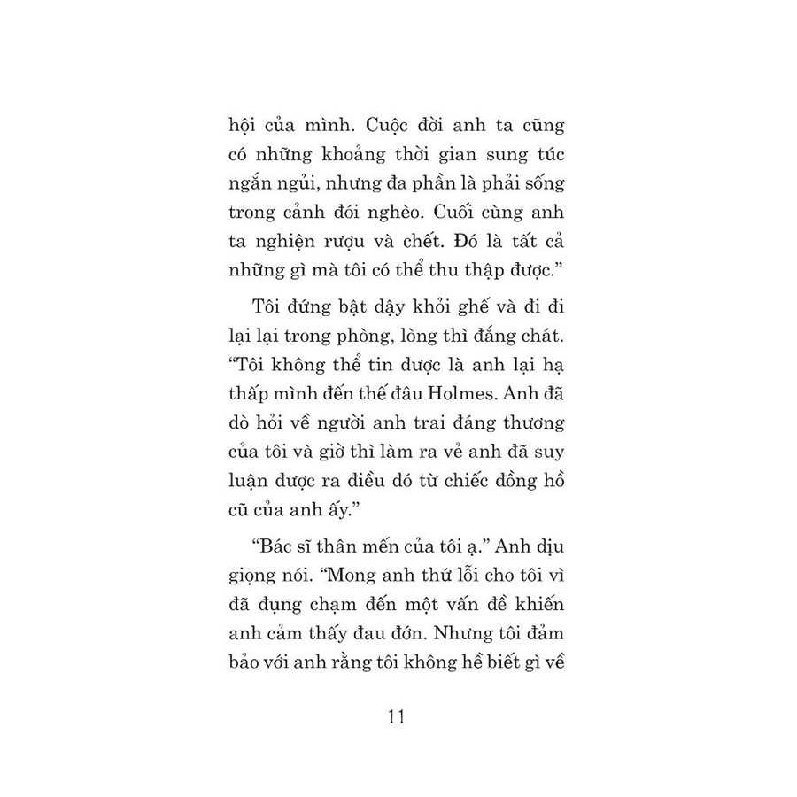 Tuyển Tập Sherlock Holmes - Những Bí Mật Và Báu Vật Bị Đánh Cắp - Dấu Bộ Tứ