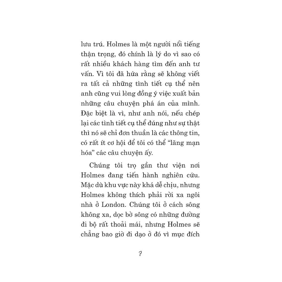Tuyển Tập Sherlock Holmes - Những Bí Mật Và Báu Vật Bị Đánh Cắp - Ba Chàng Sinh Viên