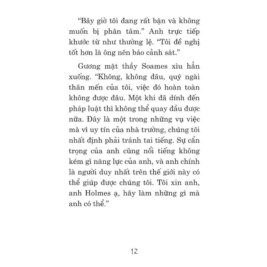 Tuyển Tập Sherlock Holmes - Những Bí Mật Và Báu Vật Bị Đánh Cắp - Ba Chàng Sinh Viên