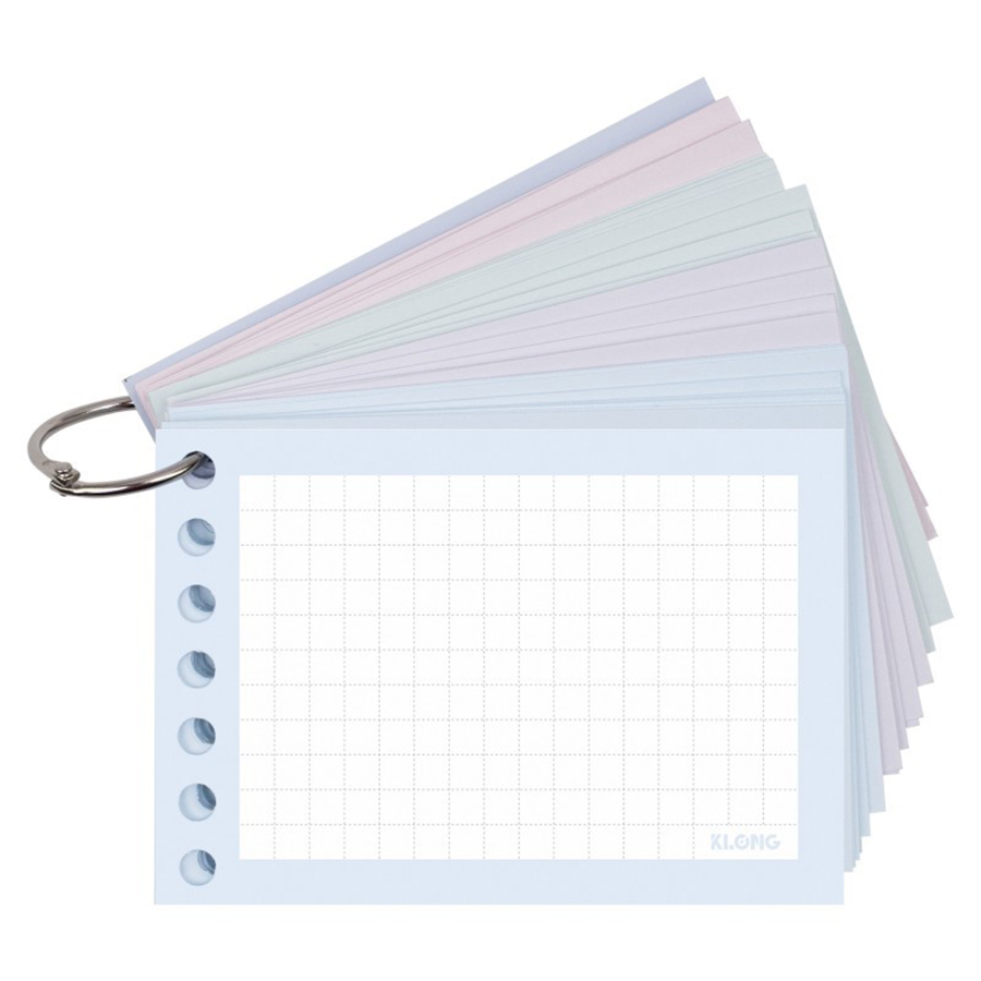 Tập Thẻ Ghi Chú K.Long Binder Card 80 Tờ A7 TP910