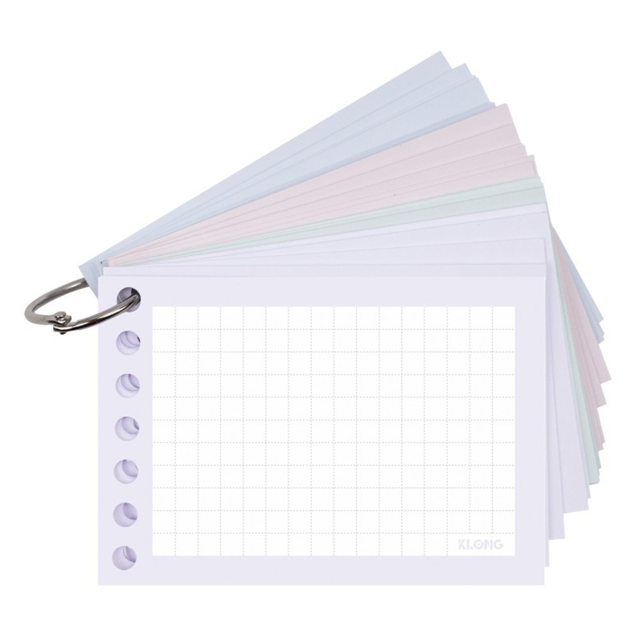 Tập Thẻ Ghi Chú K.Long Binder Card 80 Tờ A7 TP910