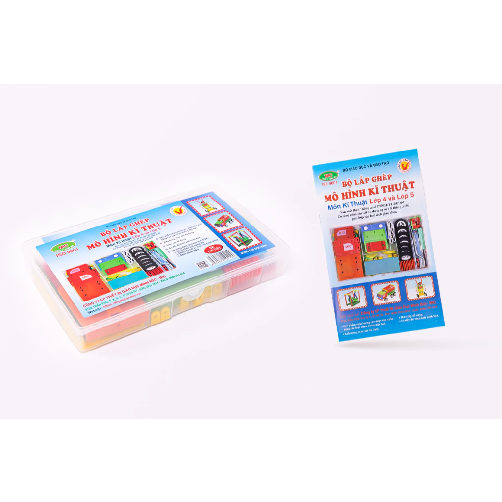 Bộ Lắp Ghép Mô Hình Kĩ Thuật Lớp 4 Và Lớp 5 Mic