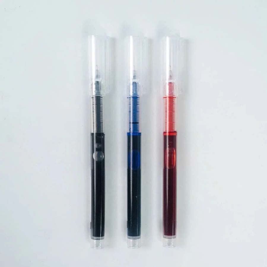 Combo 12 Bút Gel Mực Lỏng 0.5 VL-058 (Xanh, Đen, Đỏ)