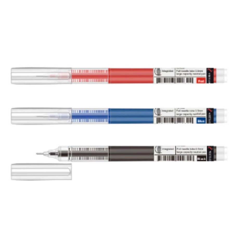 Combo 12 Bút Gel Mực Lỏng 0.5 VL-058 (Xanh, Đen, Đỏ)
