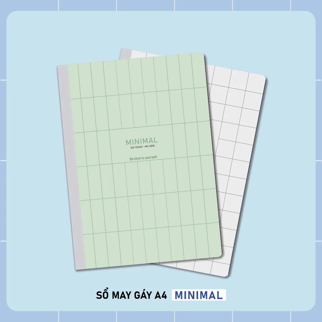 Sổ May Gáy A4 Minimal 8830 300 Trang