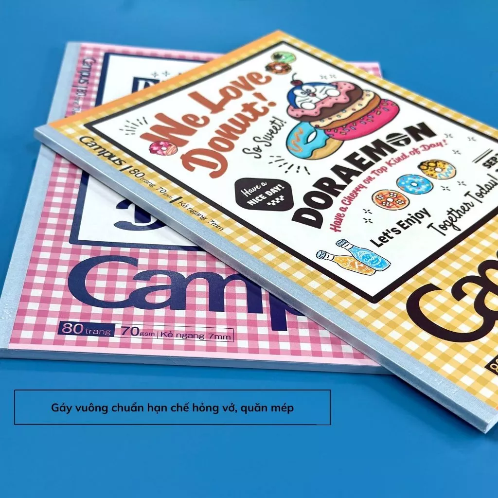 Vở Kẻ Ngang Campus B5 Doraemon 0759 80Tr