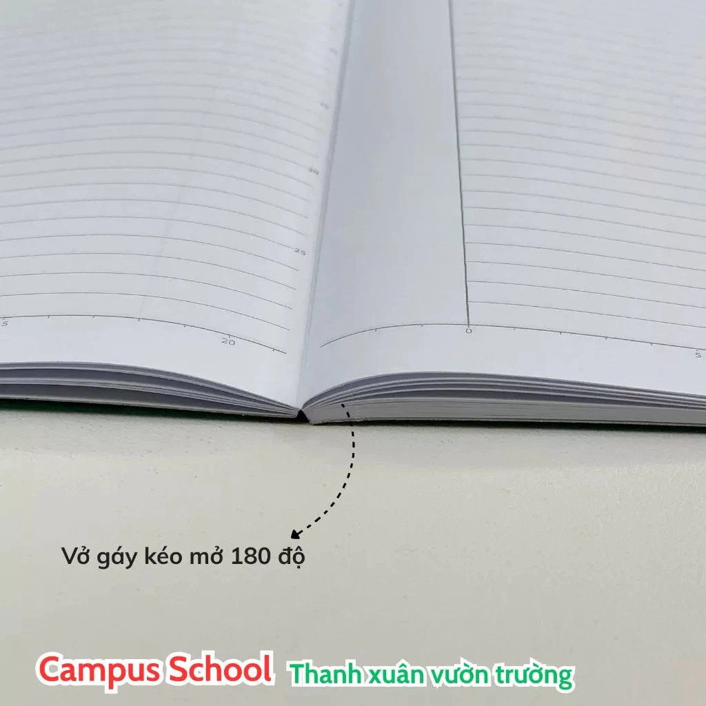 Vở Kẻ Ngang Campus School NB-B5L120SCH-04 0995 120TR