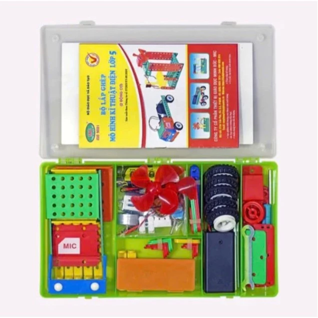 Bộ Kĩ Thuật Điện Lớp 5 Mic (2 Động Cơ)