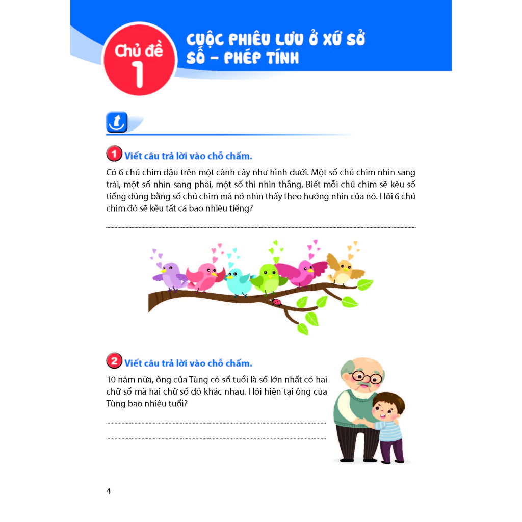 Ôn Tập Hè Toán - Lớp 2