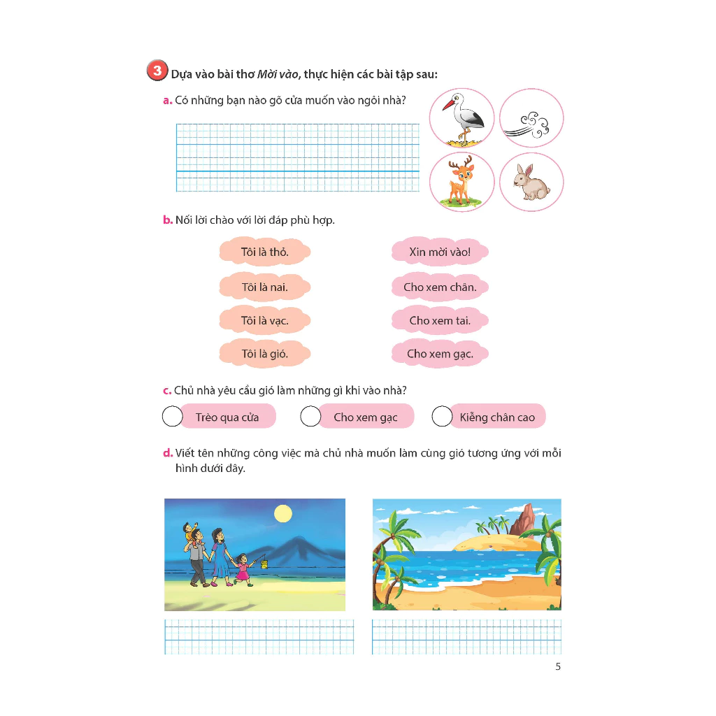 Ôn Tập Hè Tiếng Việt - Lớp 2